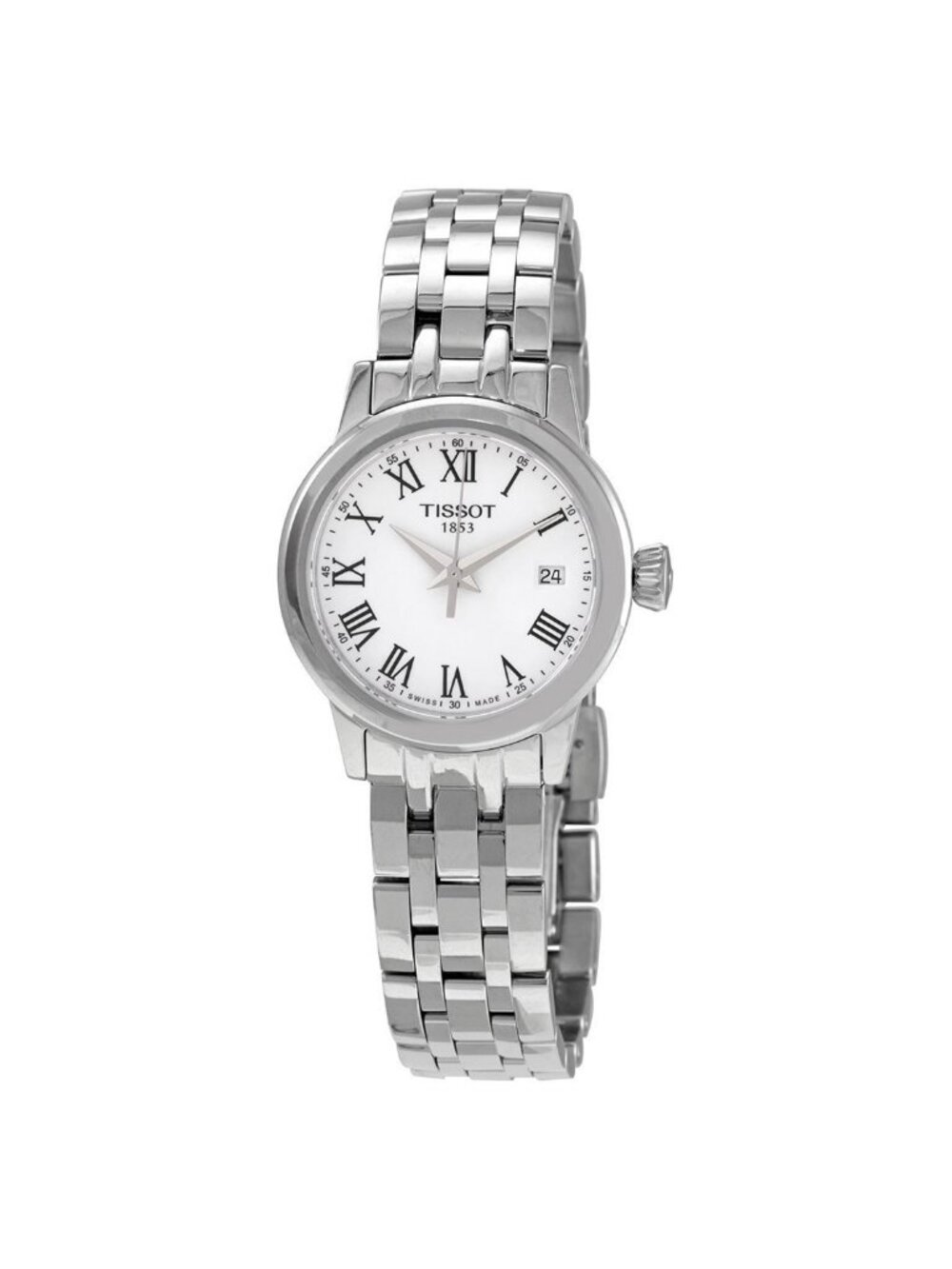 NWT Tissot Classic Dream Lady Quartz White Dial Ladies Watch